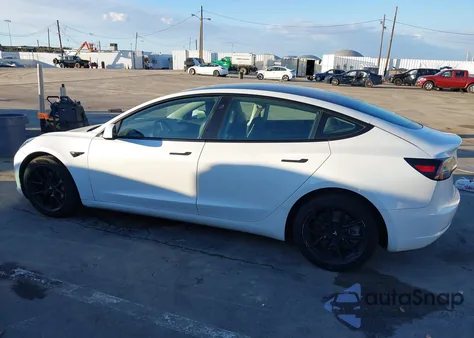 2021 Tesla Model 3 Standard Range Plus Rear-Wheel Drive from USA, damaged, VIN 5YJ3E1EA6MF850552